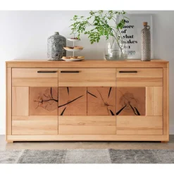 Pharao24 Sideboard Olmedo> Wohnzimmerschrank|Massivholzmöbel