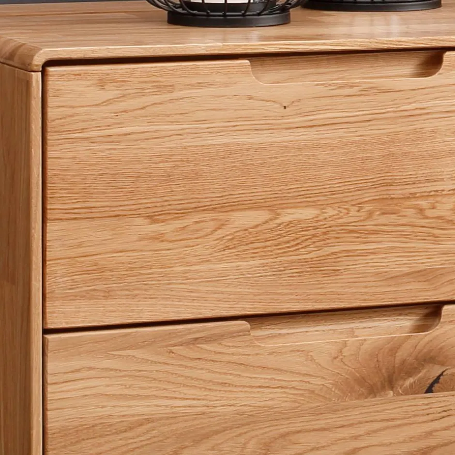 Massivholzmöbel|Küchenkommode*Pharao24 Sideboard Ovalius