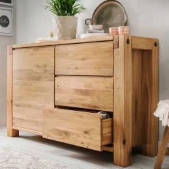 Massivholzmöbel|Küchenkommode*Pharao24 Sideboard Pacentra