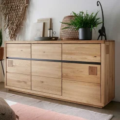 Massivholzmöbel|Wohnzimmerschrank*Pharao24 Sideboard Shailina
