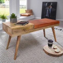 Garderobenbänke|Polsterbänke*Pharao24 Sitzbank Leiria