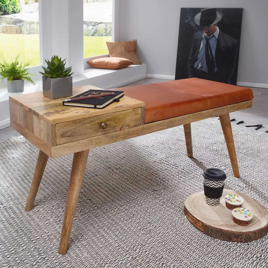 Garderobenbänke|Polsterbänke*Pharao24 Sitzbank Leiria