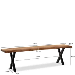 Küchenbank|Holzbänke*Pharao24 Sitzbank Shajan