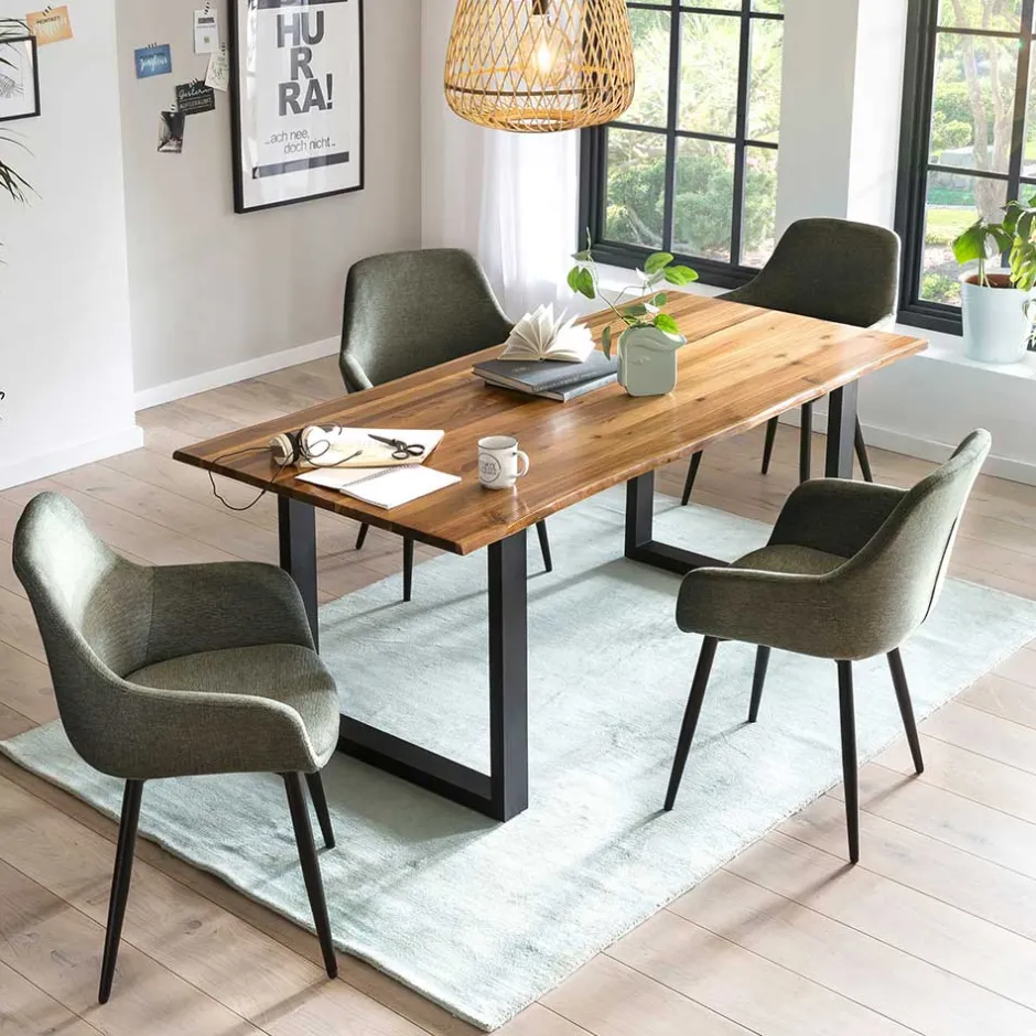 Pharao24 Sitzgarnitur Longo> Tisch Mit Stühlen|Esszimmer Sets