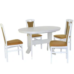 Tisch Mit Stühlen|Esszimmer Sets*Pharao24 Sitzgruppe mit Ausziehtisch Amazin