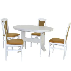 Tisch Mit Stühlen|Esszimmer Sets*Pharao24 Sitzgruppe mit Ausziehtisch Amazin