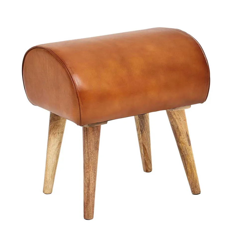 Sitzhocker|Garderobenhocker*Pharao24 Sitzhocker Brown