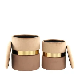 Pharao24 Sitzhocker Set Neclas> Sitzhocker|Hocker