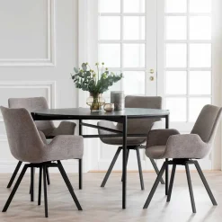 Küchenstühle|Esszimmerstühle*Pharao24 Skandi Armlehner Loca