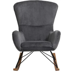 Polstermöbel|Wohnzimmer Sessel*Pharao24 Skandi Stil Schaukelsessel Yemons