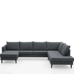 Wohnlandschaften|Ecksofas*Pharao24 Skandi Wohnzimmer Sofa Sanctos