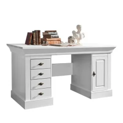 Computertische|Jugendschreibtische*Pharao24 Skandinavischer Landhaus Schreibtisch Mures