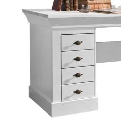 Computertische|Jugendschreibtische*Pharao24 Skandinavischer Landhaus Schreibtisch Mures