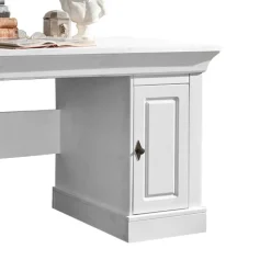 Computertische|Jugendschreibtische*Pharao24 Skandinavischer Landhaus Schreibtisch Mures