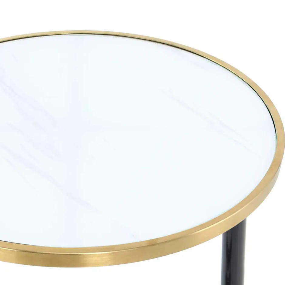 Telefontische|Glastische*Pharao24 Sofa Beistelltisch Tim