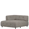 Pharao24 Sofa Element links grob meliert Kyperia> Modulsofas|Einzelsofa