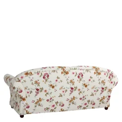 Wohnzimmercouch|Einzelsofa*Pharao24 Sofa mit Blumenmuster Isner