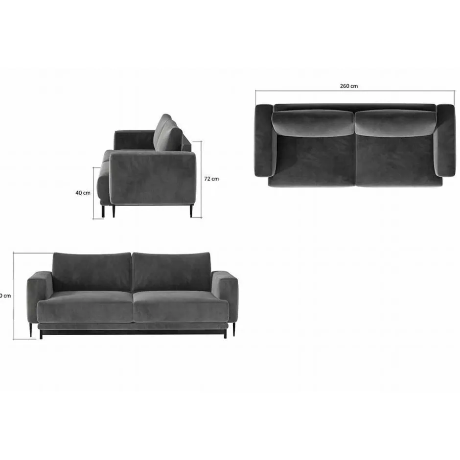 3 Sitzer Sofa*Pharao24 Sofa Saloon