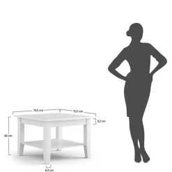 Beistelltische|Couchtische*Pharao24 Sofa Tisch Corao