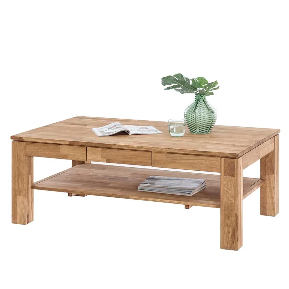 Pharao24 Sofa Tisch Enetta> Wohnzimmertisch|Massivholztische