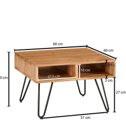 Wohnzimmertisch|Beistelltische*Pharao24 Sofa Tisch Florenty