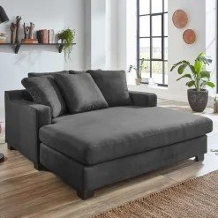 Pharao24 Sofaliege für zwei Personen Vultaco> Polstermöbel|Wohnzimmercouch