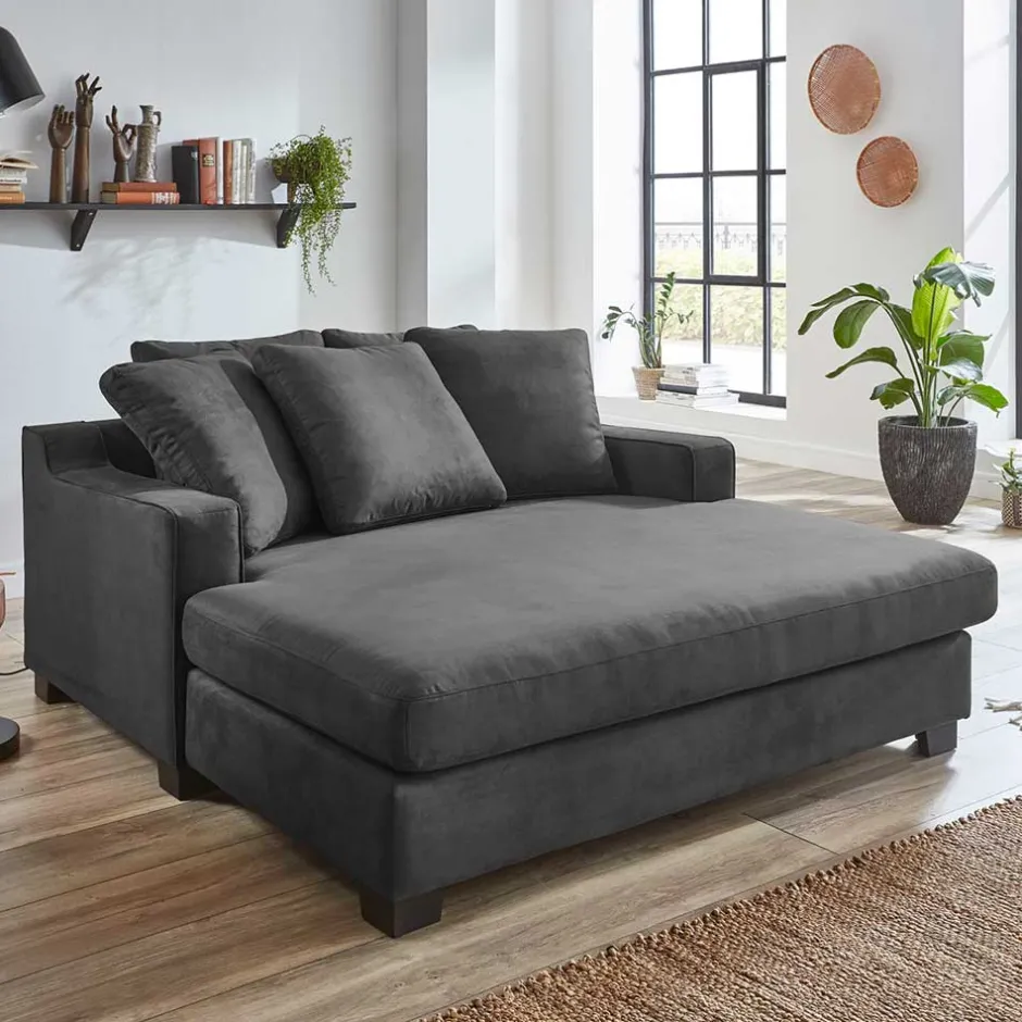 Pharao24 Sofaliege für zwei Personen Vultaco> Polstermöbel|Wohnzimmercouch