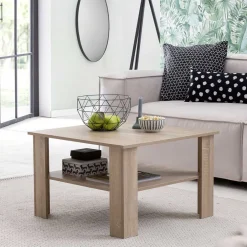 Beistelltische|Couchtische*Pharao24 Sofatisch Almond