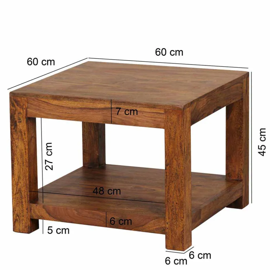 Pharao24 Sofatisch Arendal> Wohnzimmertisch|Massivholztische