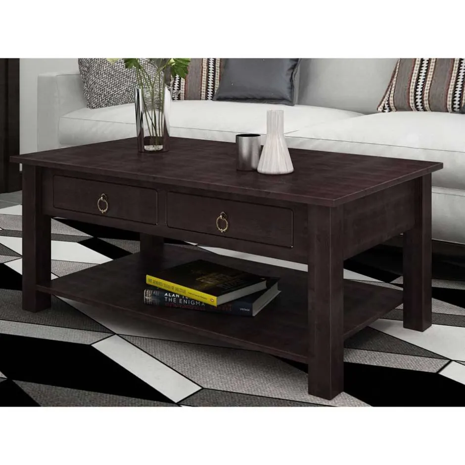 Pharao24 Sofatisch Jendras> Wohnzimmertisch|Massivholztische