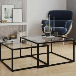 Glastische|Beistelltische*Pharao24 Sofatisch Memba