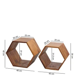 Wohnzimmertisch|Massivholztische*Pharao24 Sofatische Viktorion