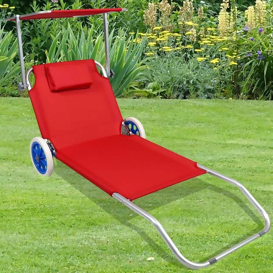 Gartenmöbel|Liegen*Pharao24 Sonnenliege Khawala