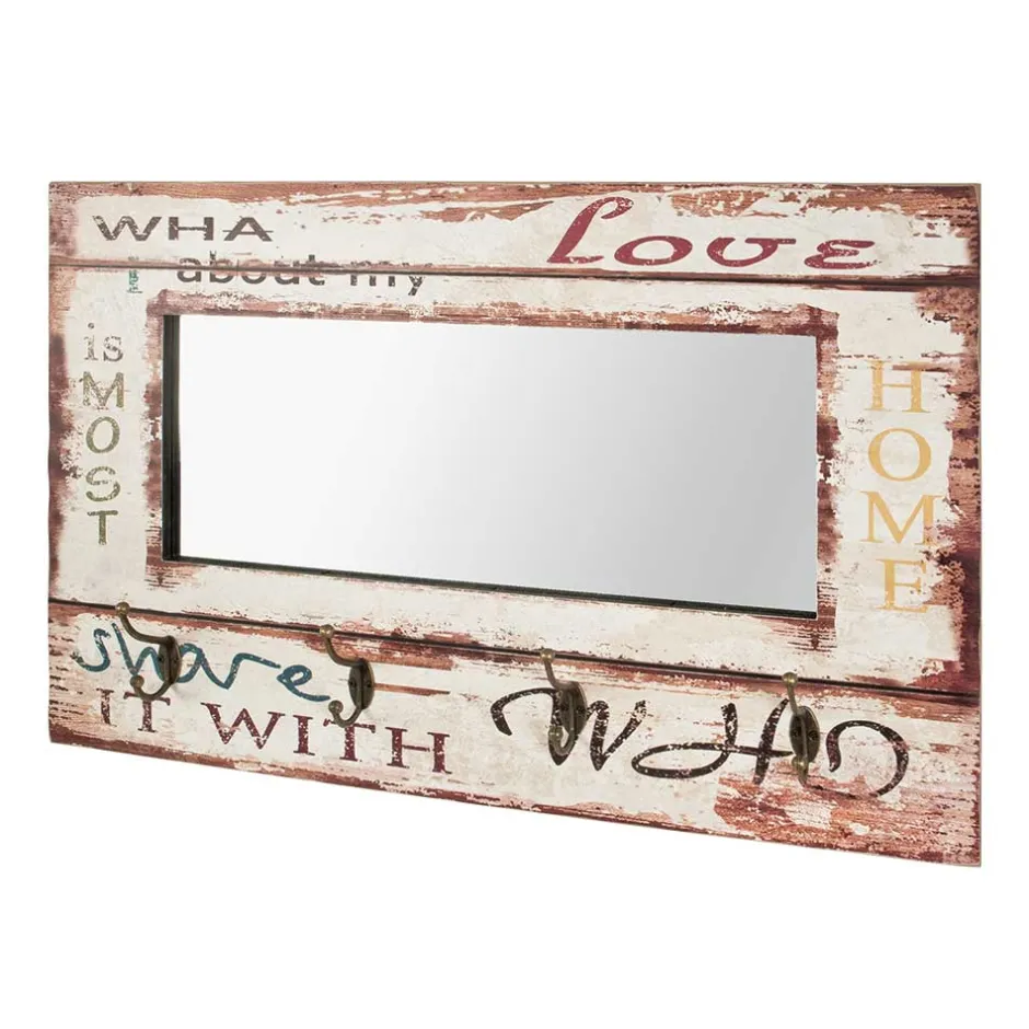 Wandgarderoben*Pharao24 Spiegel Garderobe Sotonio