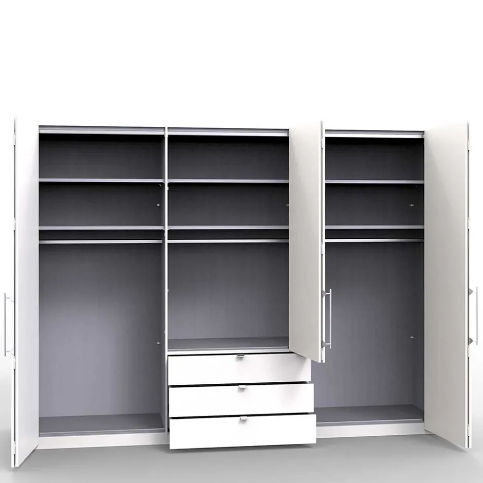 Pharao24 Spiegel Kleiderschrank Elixar> Kleiderschränke|Schlafzimmerschränke