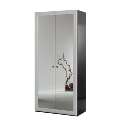 Pharao24 Spiegel Kleiderschrank Lylian> Drehtürenschränke|Kleiderschränke