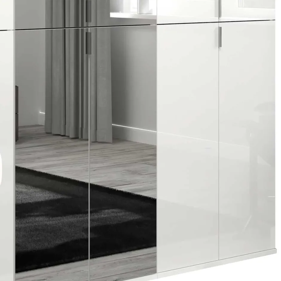 Drehtürenschränke|Jugendkleiderschrank*Pharao24 Spiegel Kleiderschrank Ridonner