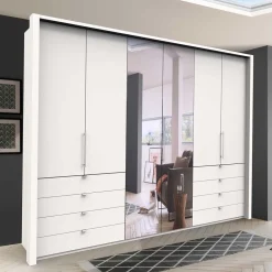 Kleiderschränke|Schlafzimmerschränke*Pharao24 Spiegel Schlafzimmerschrank Emiliano