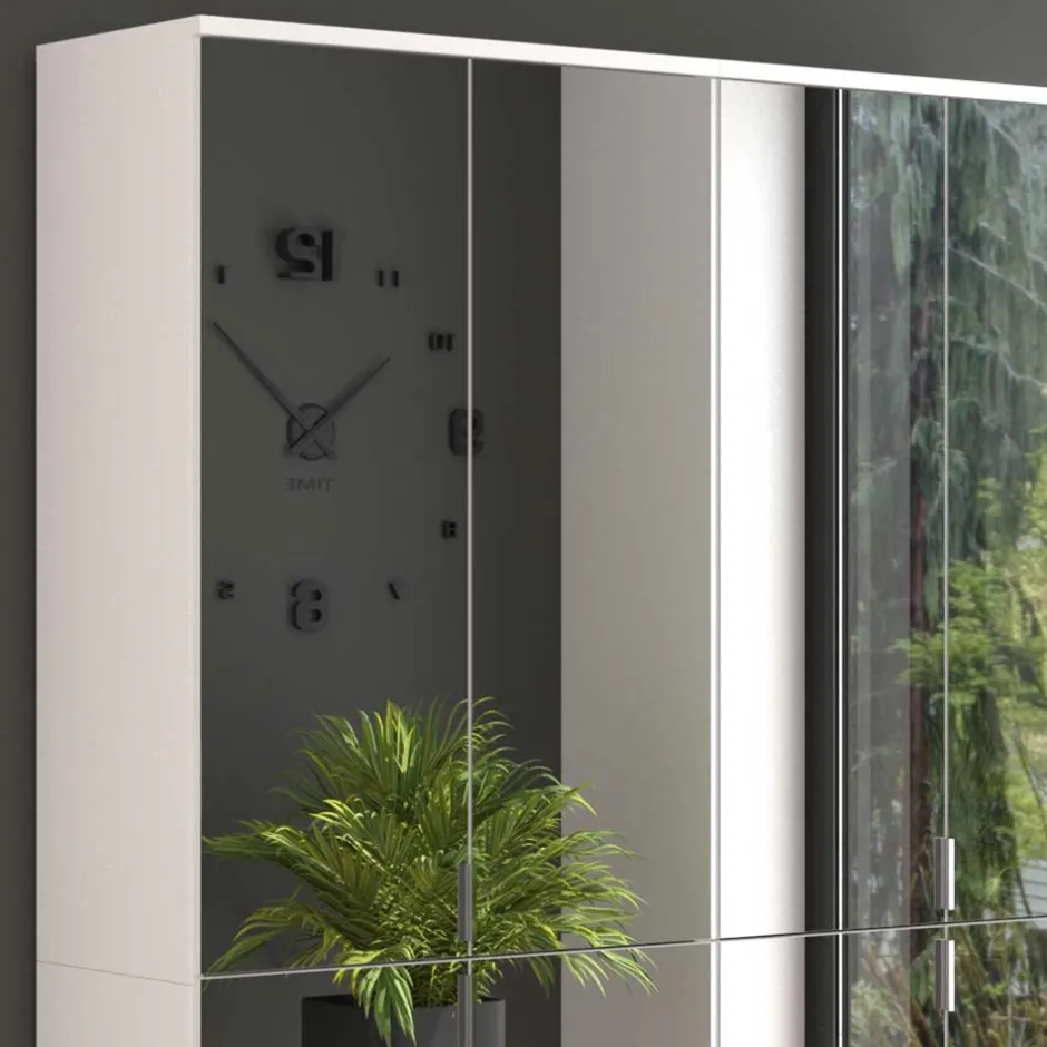 Dielenschränke*Pharao24 Spiegelschrank zweiteilig Ridonner