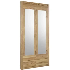 Drehtürenschränke|Massivholz Schränke*Pharao24 Spiegeltüren Kleiderschrank Cartoon