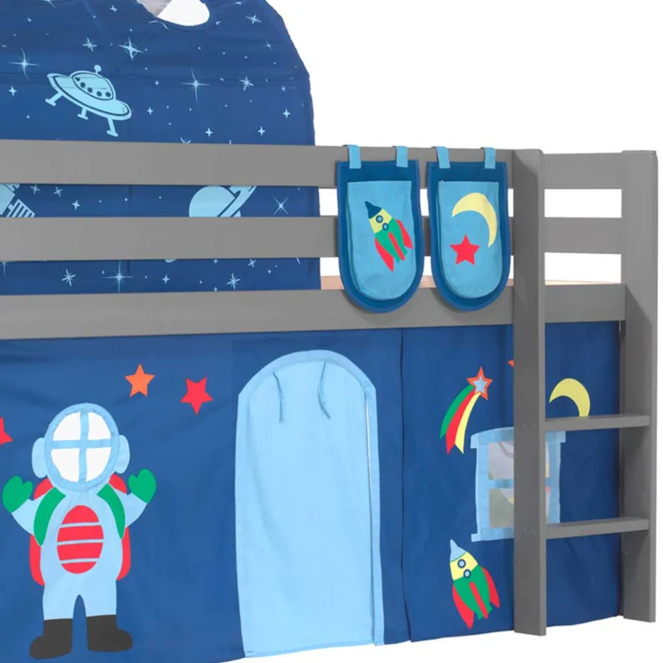 Kinderbetten|Spielbetten*Pharao24 Spielhochbett Roys