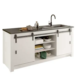 Spülenschrank*Pharao24 Spülenunterschrank Agazian