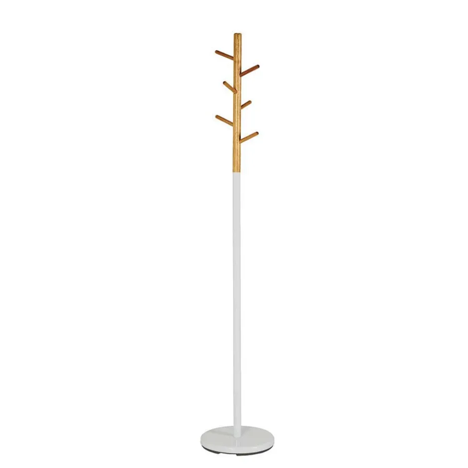 Pharao24 Standgarderobe Vanila> Kleiderständer|Massivholz Garderoben