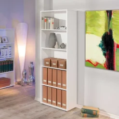 Pharao24 Stand-Regal Borneo> Wohnzimmerregale|Standregale