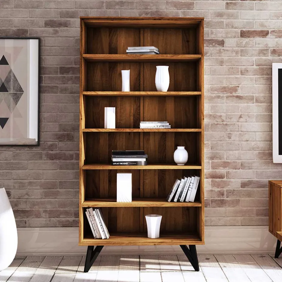 Pharao24 Standregal Cariasca> Wohnzimmerregale|Massivholzregale