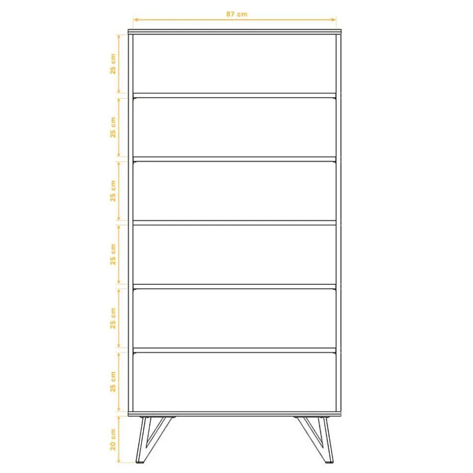 Pharao24 Standregal Cariasca> Wohnzimmerregale|Massivholzregale