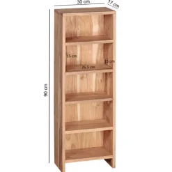 Massivholzregale*Pharao24 Standregal Claros