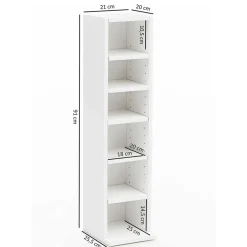 Wohnzimmerregale|Bücherregale*Pharao24 Standregal Mala