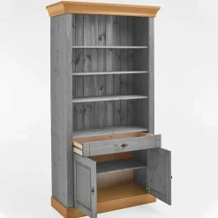 Wohnzimmerregale|Massivholzregale*Pharao24 Standregal Mangali