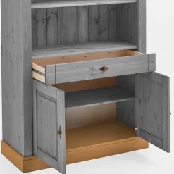 Wohnzimmerregale|Massivholzregale*Pharao24 Standregal Mangali